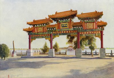 Peking, the Grand Pailau, Summer Palace by Thomas Hodgson Liddell